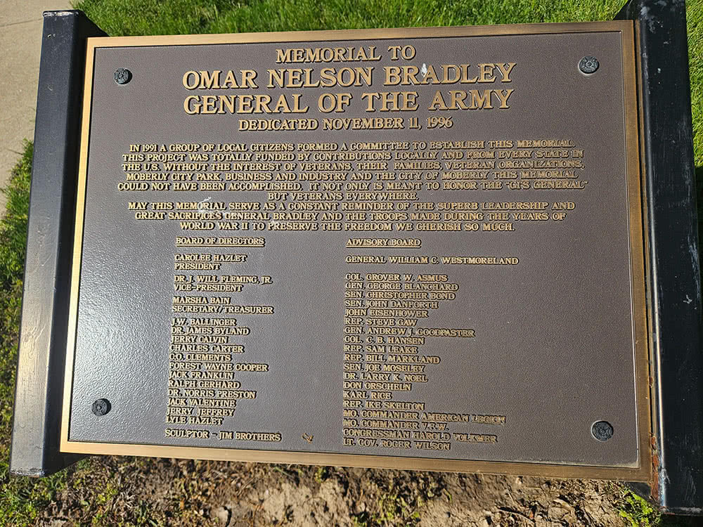 Omar Bradley Memorial Dedication